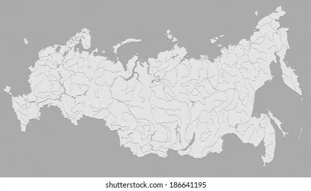 Белый физическая карта