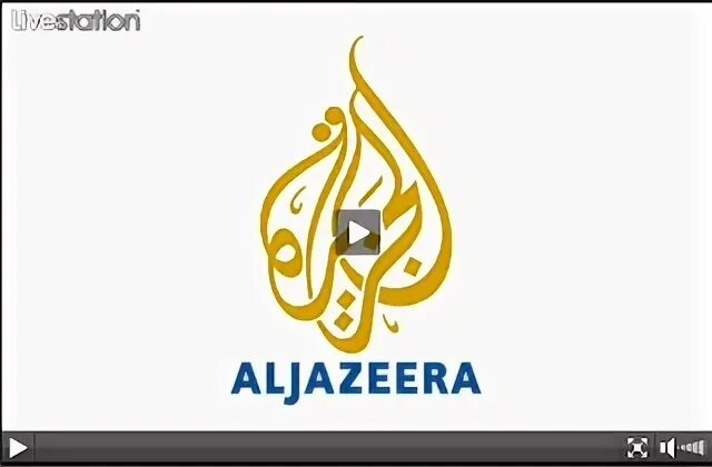 Al Jazeera logo. Aljazeera net