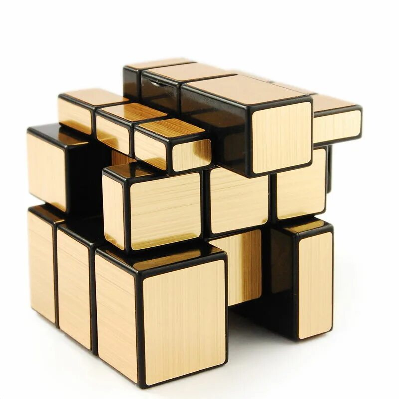 Mirror cube. Головоломка shengshou mirror blocks. кубик-головоломка зеркальный sq1. magic cube золотой. mirror cube 3x3x3.