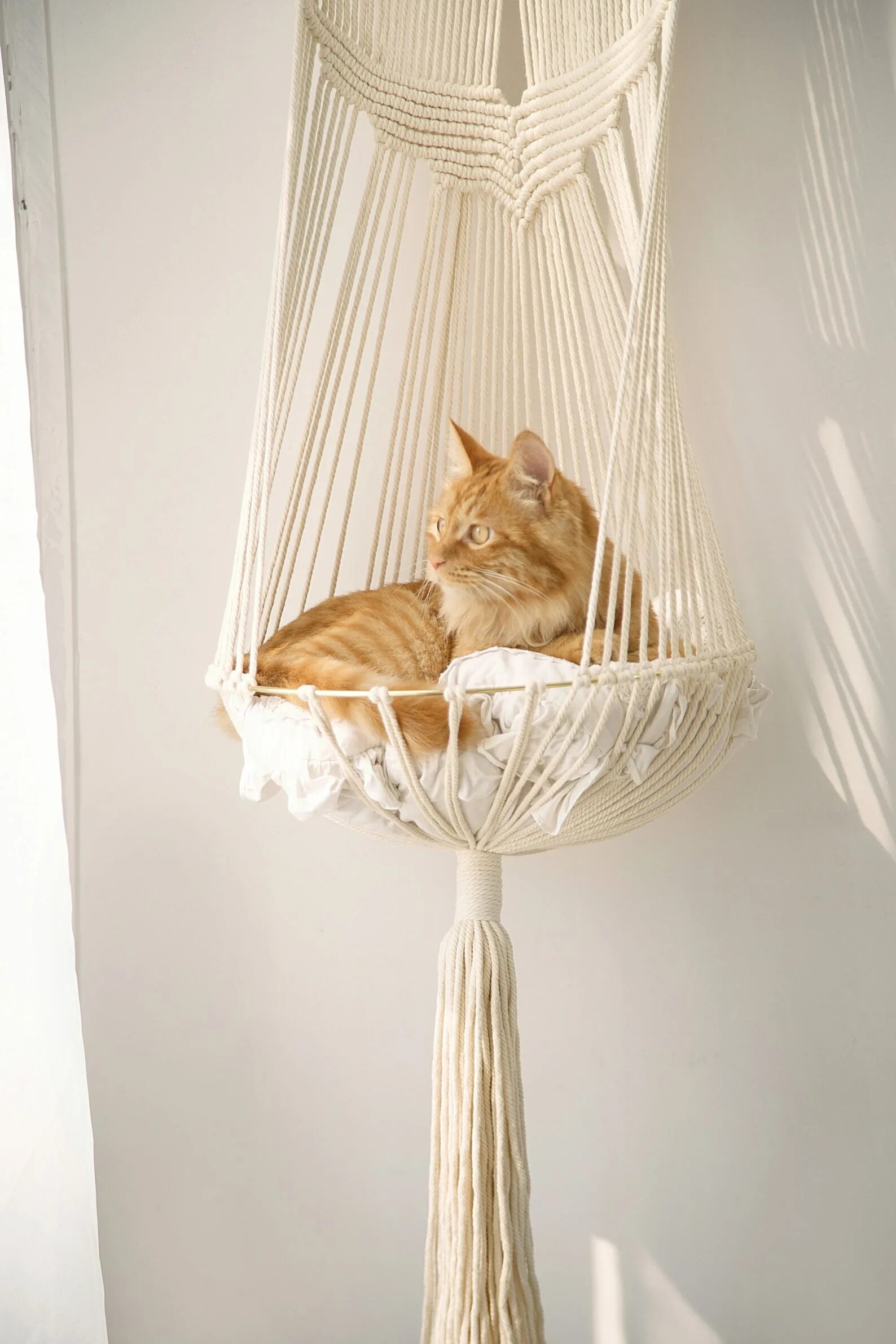 Макраме кот