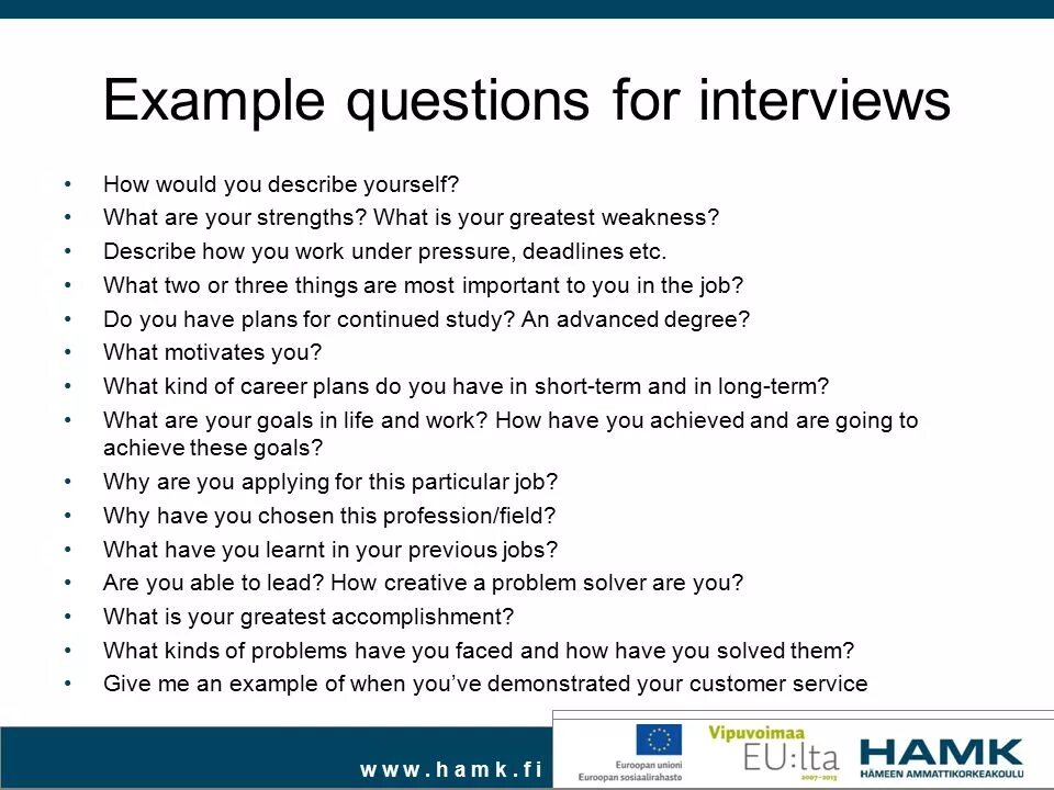 Questions about experience. Job Interview questions. Questions for job Interview. Common questions for job Interview. Questions for job Interview in English.