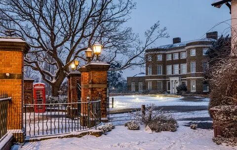 Snow building