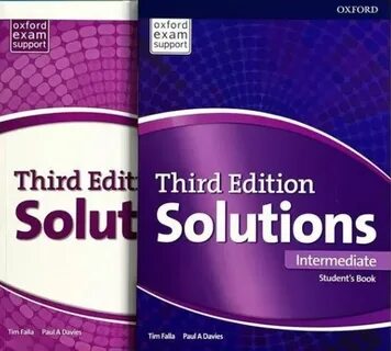 Solutions intermediate 3rd workbook ответы