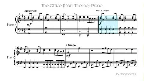Piano theme