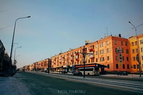 Улицы города темиртау