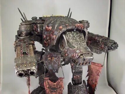 Chaos, Forge World, Titan, Warhammer 40,000, Warhound, Word Bearers.