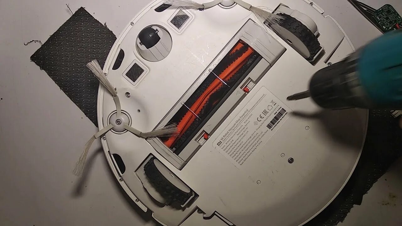 Как разобрать робот пылесос vacuum mop