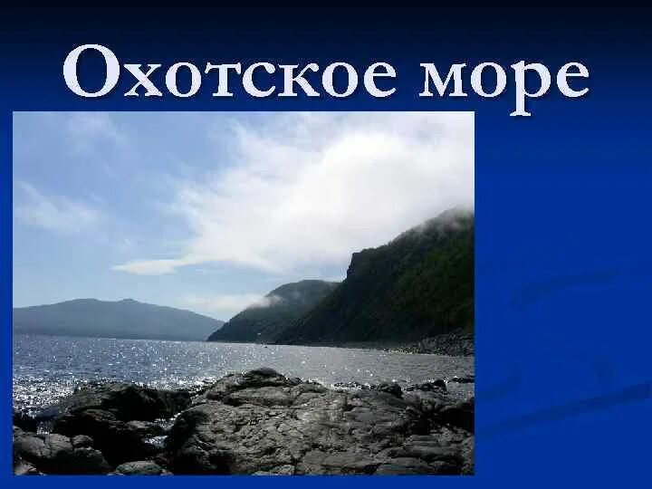 Охотское море 4 класс окружающий мир. Охотское море презентация. Проект про Охотское море. Охотское море доклад.