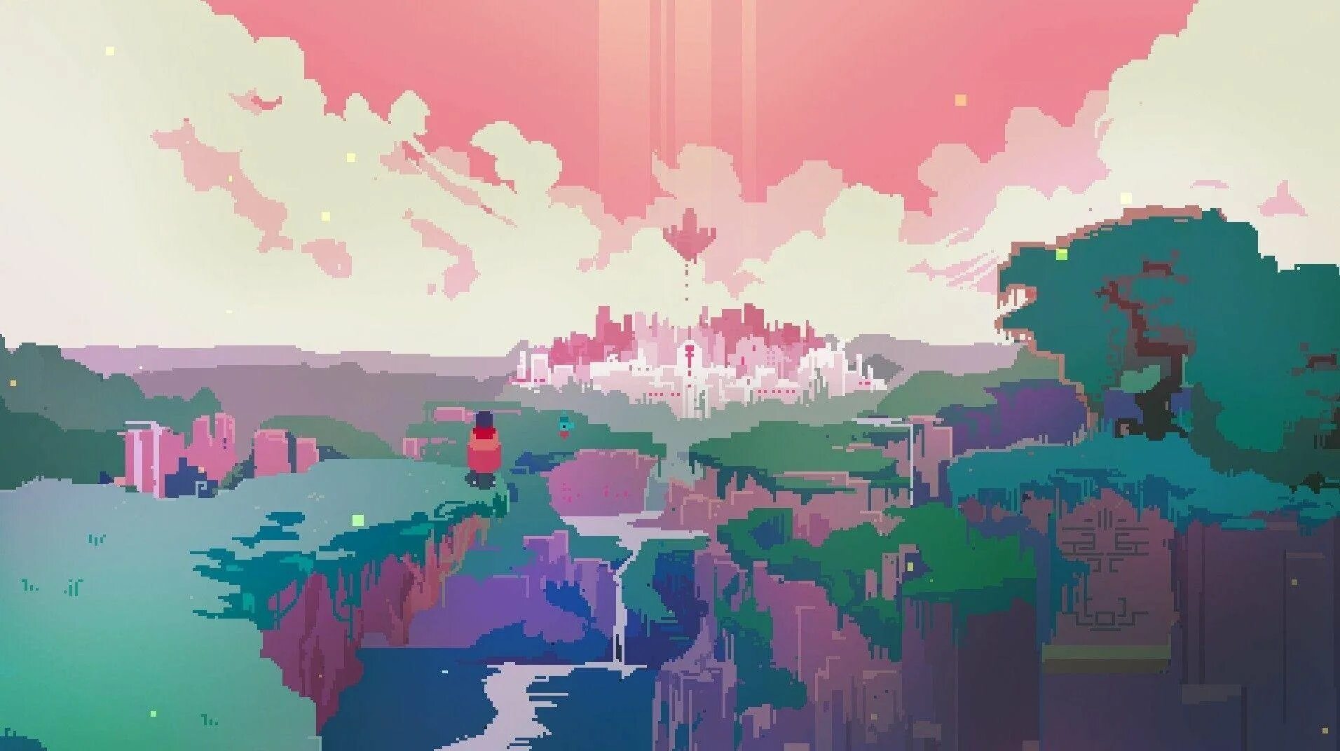Пиксель c. Hyper light drifter пиксель арт. игра hyper light drifter 2. hyper light drifter арт. hyper light drifter мир.