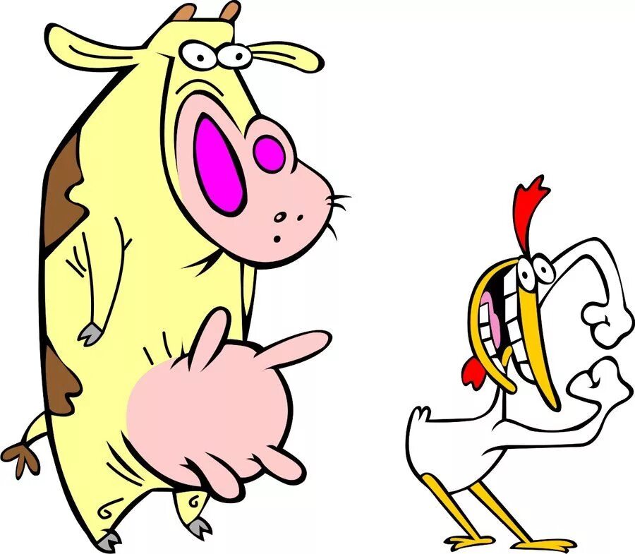 Cow and chicken. Корова и цыпленок мультфильм. Корова и петушок мультсериал. Cow and chicken. Cow and chicken мультик.