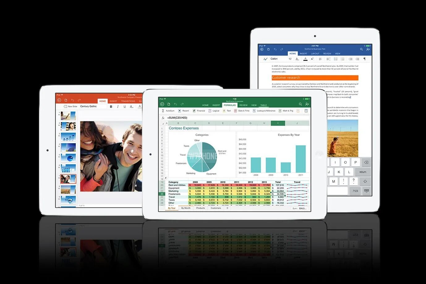 Office для телефона. Office IOS. Microsoft Office IPAD. Офисные программы на планшете. Microsoft Office на IOS.