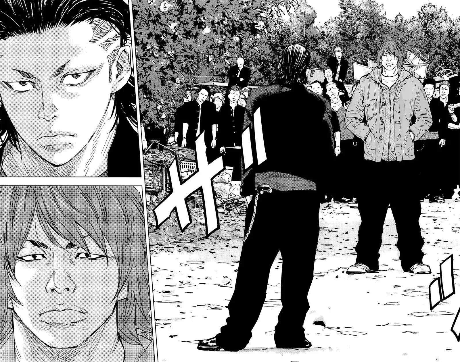 Ворон манга читать. Crows Zero Suzuran. Лао Судзуран. Макисе Crows Zero.