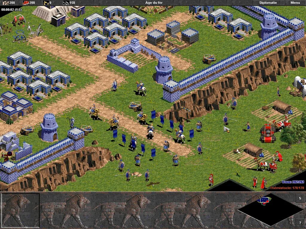 Империя 1 версия. Age of Empires 1997. AOE 1. Age of Empires 1997 геймплей. Эйдж оф эмпайрс 1.