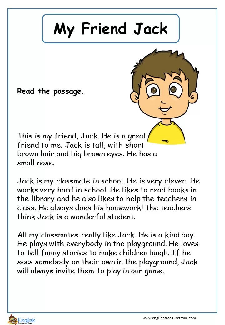 English stories for Kids. Story for Kids in English. Short text in English. English stories for reading.
