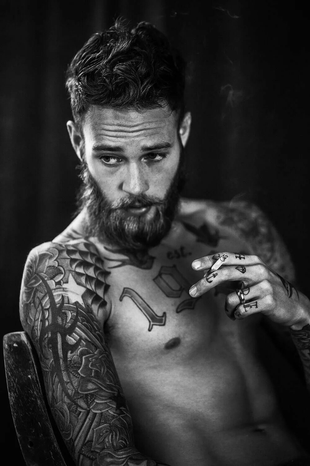 Джош Марио Джон брутальный. Billy Huxley. Мужчина с бородой.