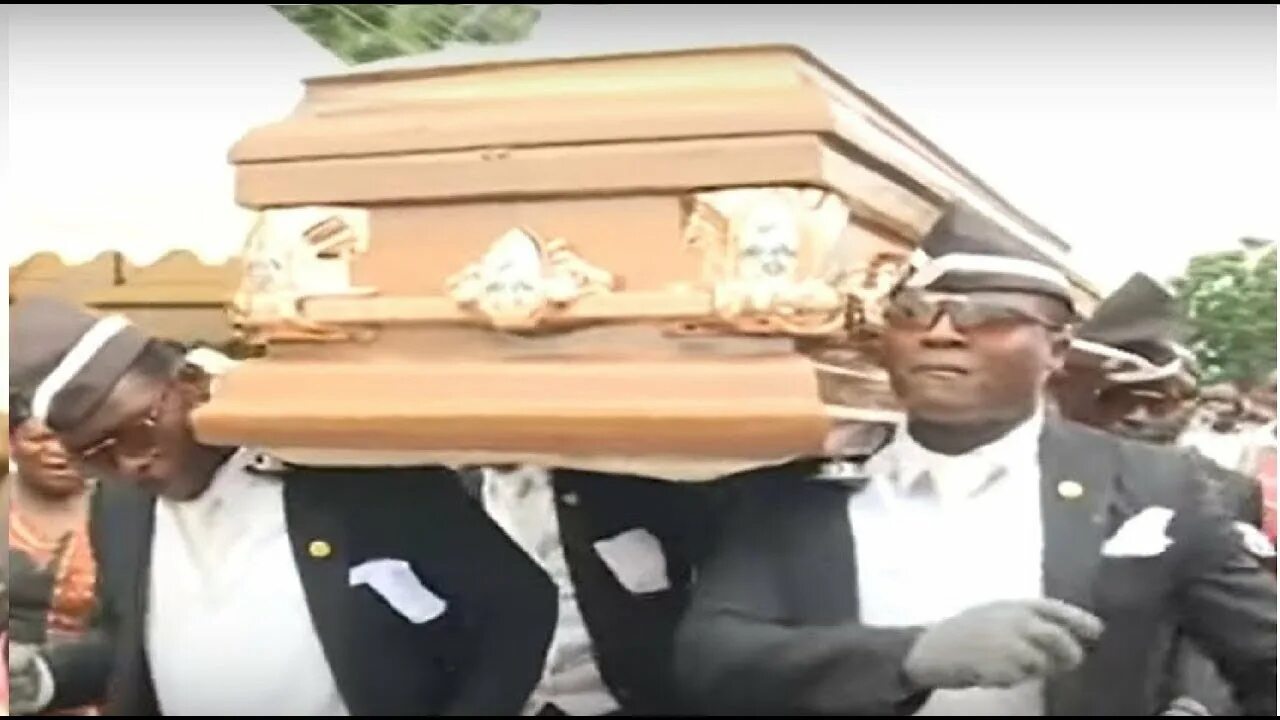 Coffin meme. Негры с гробом. Негры неснесут гроб.