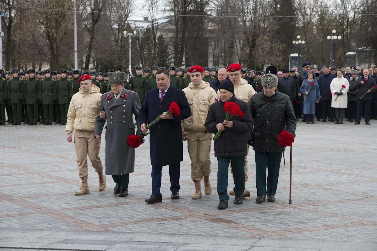 Тверь военная. 65 Лет Академии ВКО. Мероприятия о войне Великой Отечественной. Войнам посвящается. Военная Академия.