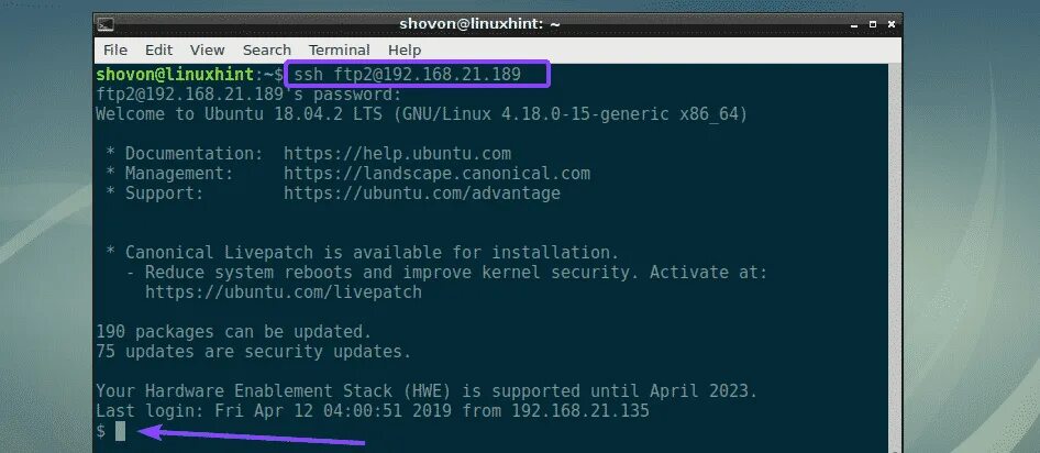 Packages can be updated
