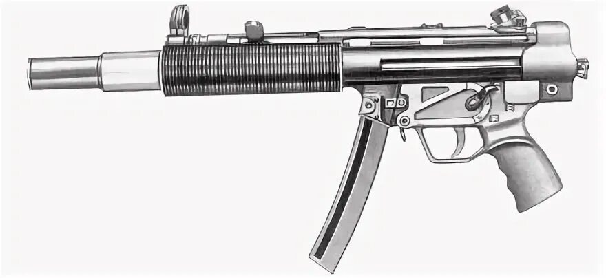 Схема сборки конструктора пистолет пулемет mp5 Немецкий пистолет-пулемет MP-5 Знатоки оружия Дзен