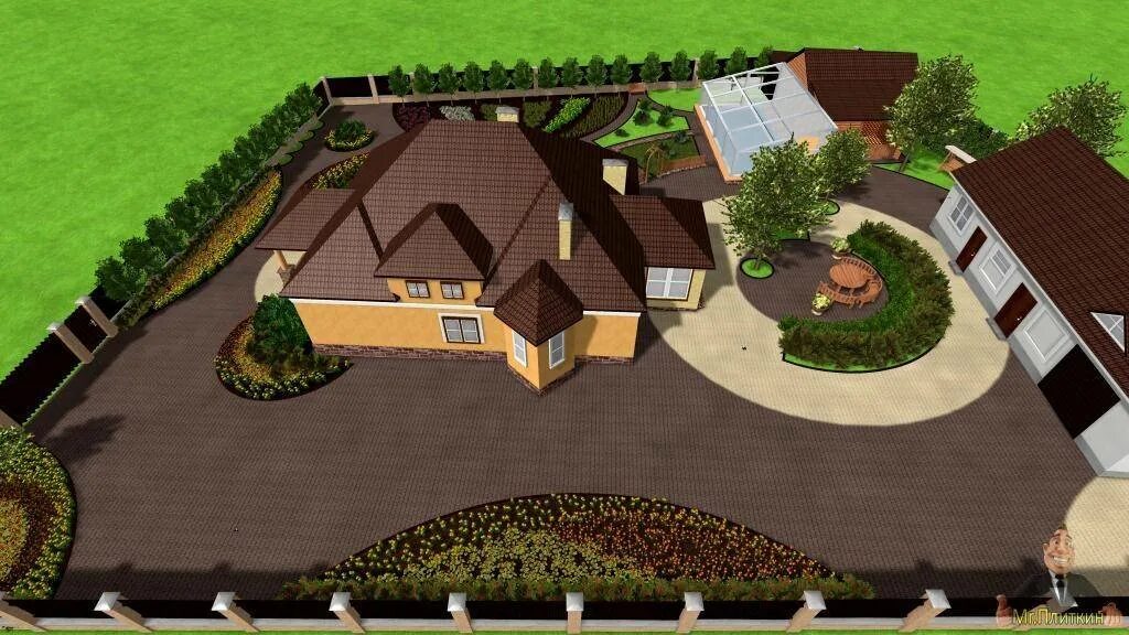 Визуализация земельного участка дом. Индивидуальные особенности участка. Блок расширения zont ze-66e. Дендроплан участка 10 соток. Генплан загородного участка 20 соток.