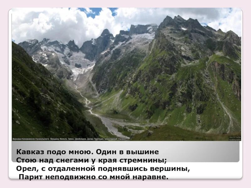 Орел с отдаленной поднявшись вершины парит