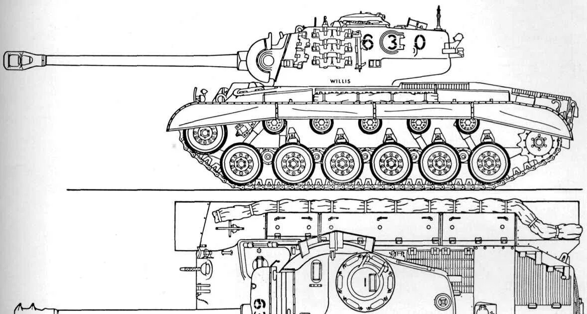 Ис 26. Чертежи танка т 26 е 4 супер Першинг. Першинг танк m26. M26 Pershing чертежи. Танк е 50 чертежи.