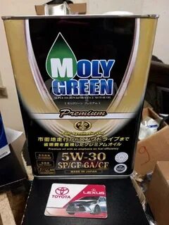 Moly green 5w30 oil club