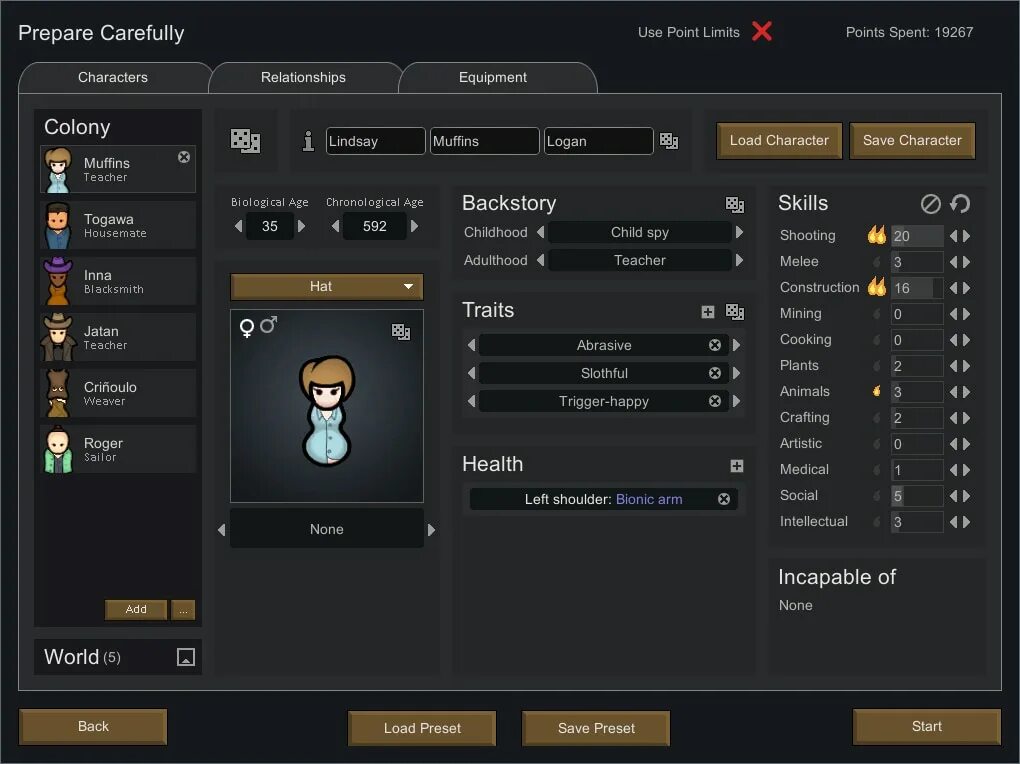 Edb prepare carefully. Rimworld броня. Rimworld prepare carefully 1. 5. 5.