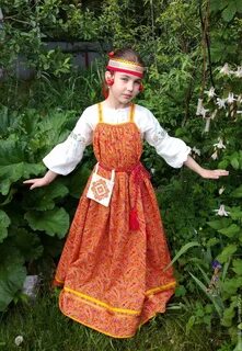 Сделать русско народный костюм
