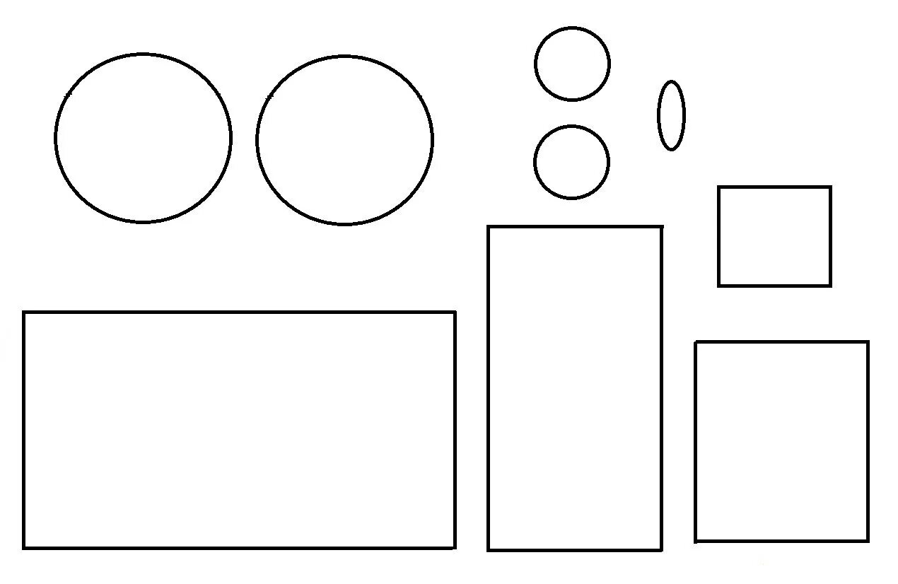 Вырезаем фигуры из бумаги. Заготовки для аппликаций. Заготовки для аппликаций малышам. Геометрические фигуры для вырезания. Геометрические фигуры для детей для вырезания.
