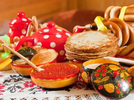 Праздничные блины - 54 фото
