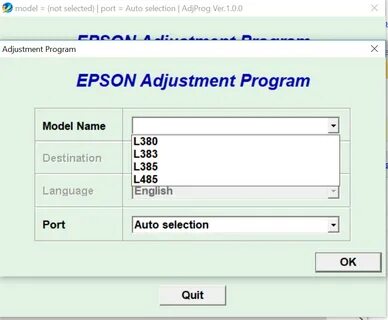 Как сбросить принтер до заводских настроек epson