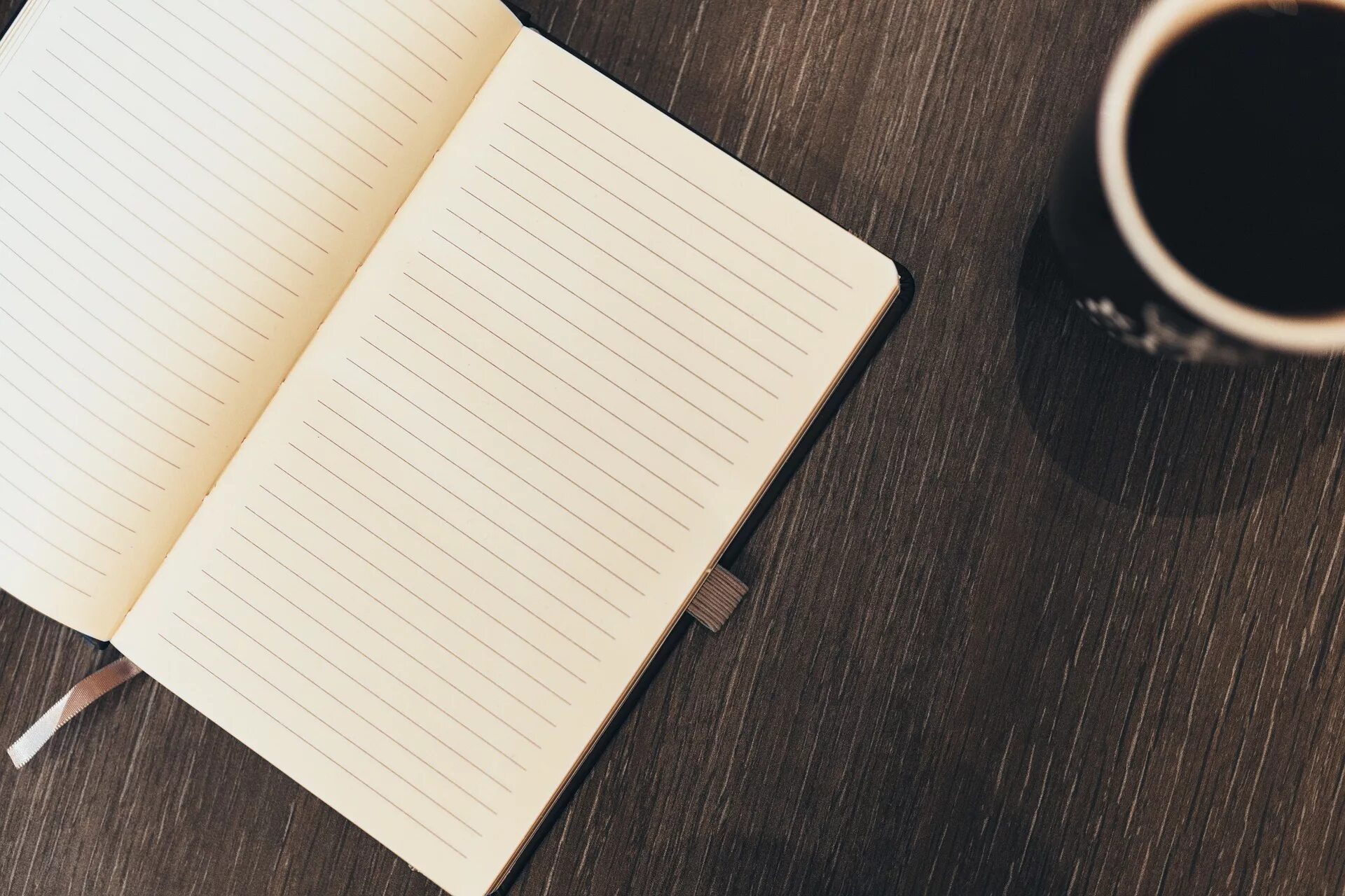 Open notebook