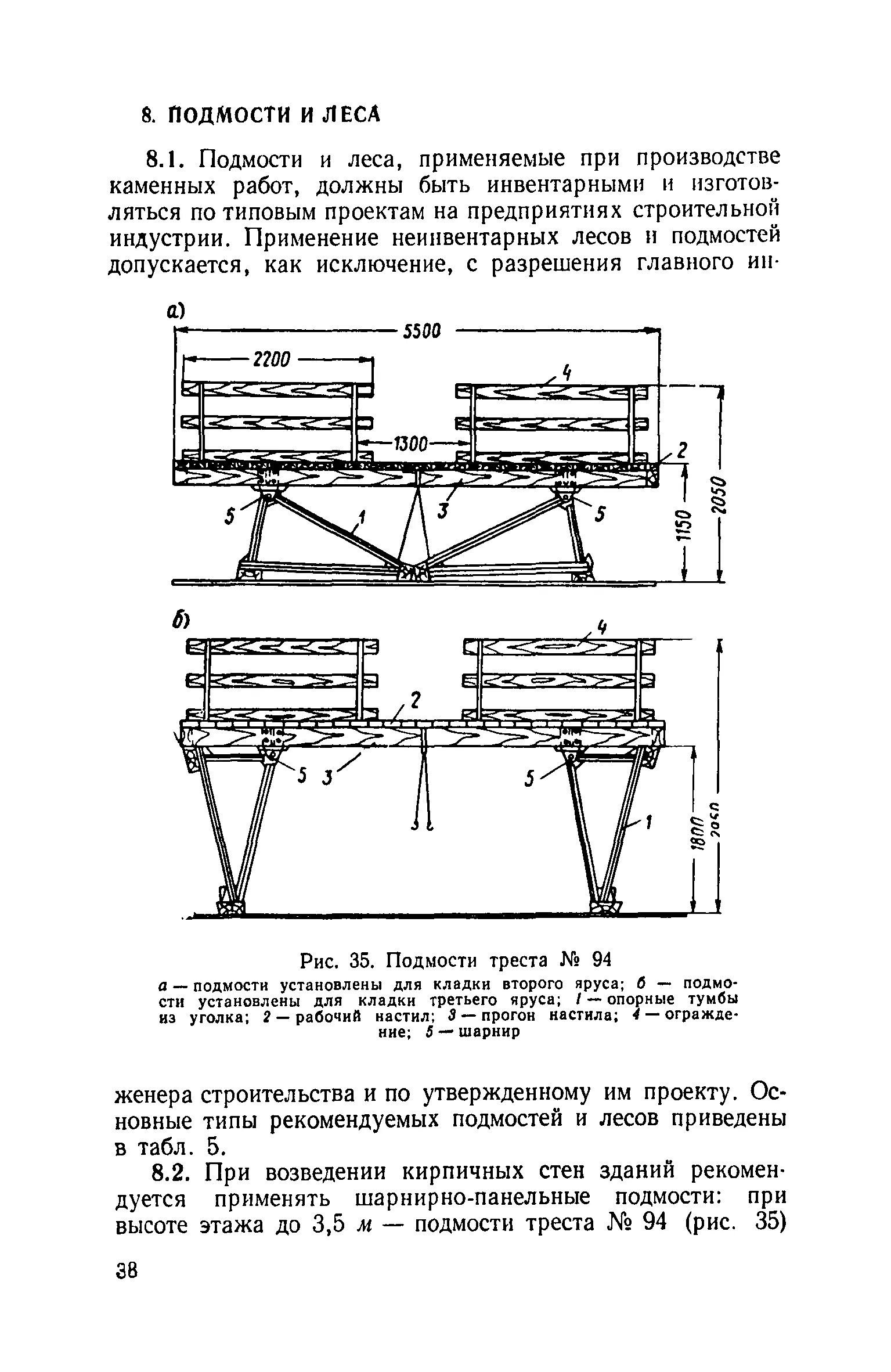 Неинвентарные подмости чертеж. Подмости для каменных работ Размеры. Подмости и леса для производства каменных работ. Размеры подмостей для кирпичной кладки. Размеры подмостей