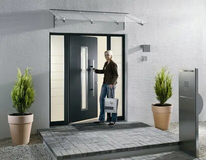 Входные двери Hörmann ThermoSafe Hybrid.
