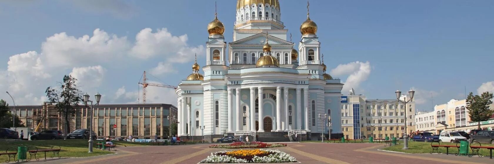 C f russia. Саранск достопримечательности. Город Саранск Республика Мордовия.