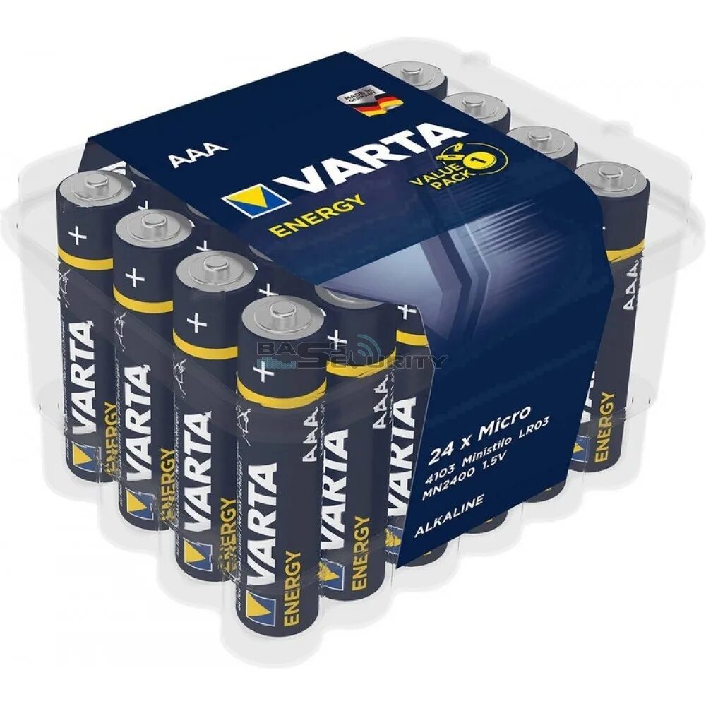 Батарейка Varta Energy lr03 AAA box24 Alkaline 1.5v (4103) (24/288). Элемент питания Varta Energy lr03. Элемент питания Varta AAA lr03. Элемент питания (батарейка) Varta lr03.