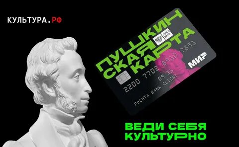 Пушкинская карта лого