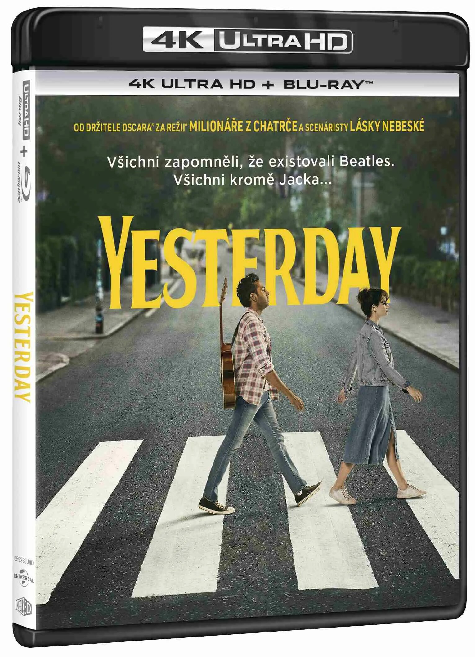 I bought that book. Yesterday (Blu-ray). DVD. Yesterday.