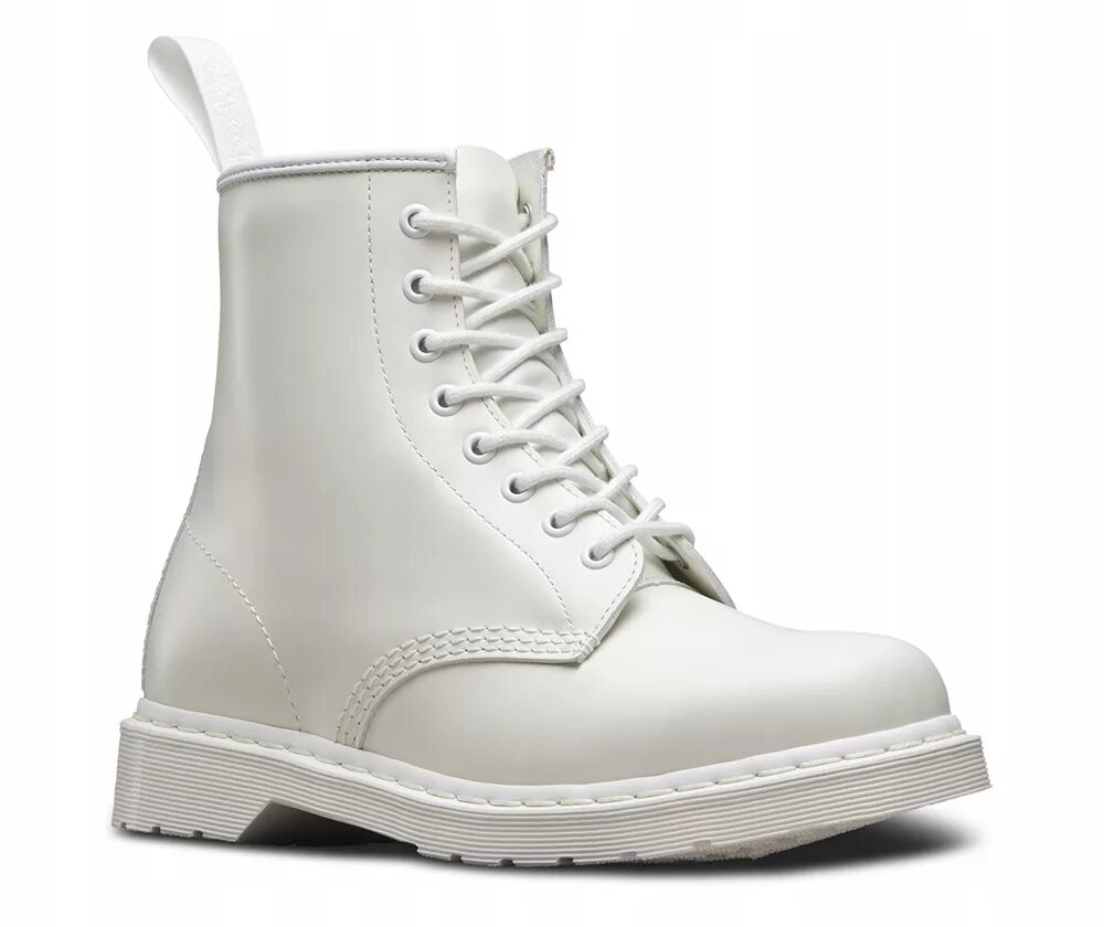 Белые ботинки песня. Мартинсы 1460. ботинки мартенс 1460. dr martens mono white. dr. martens 1460-8 eye boot.