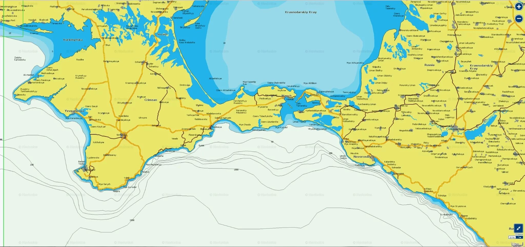 Карта Крым Кавказ черное море. Крым на карте черного моря. Карта Крыма и черного моря и Азовского побережья. Азовское море и черное море Крым на карте.