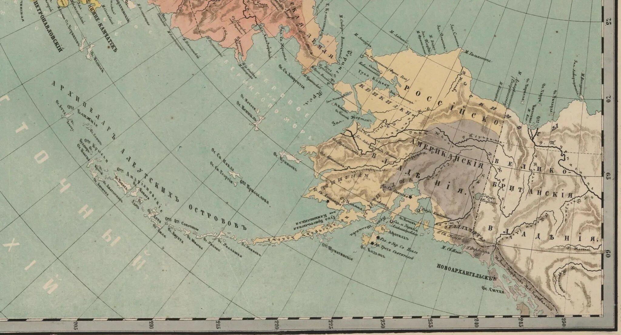 Аляска русская Америка российско американская компания. Аляска карта 1867. Аляска на карте России 19 век. Карта русской Америки на 1860 год.