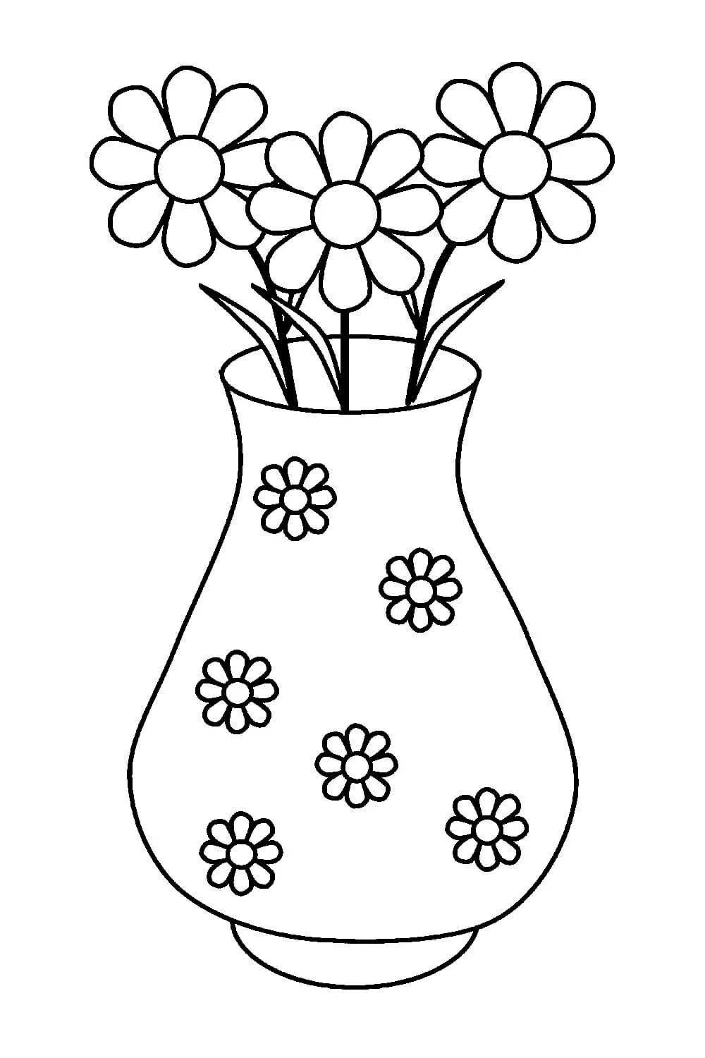 Шаблон ваза для вырезания из бумаги распечатать. Ваза с цветами раскраска. Трафарет вазы. Раскраска цветы в вазе. Раскраска вазасцвитами.