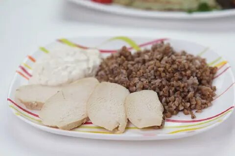 Гречка куриные грудки