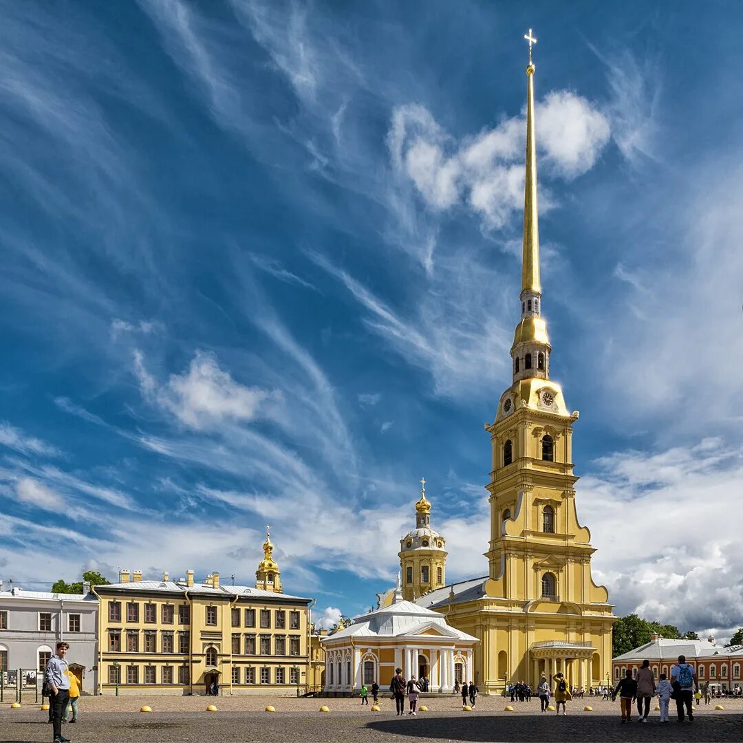 Доменико Трезини колокольня собора Петропавловской крепости.