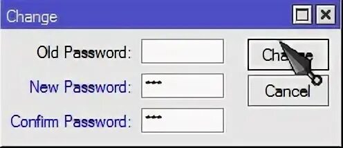 Old password. Old password
