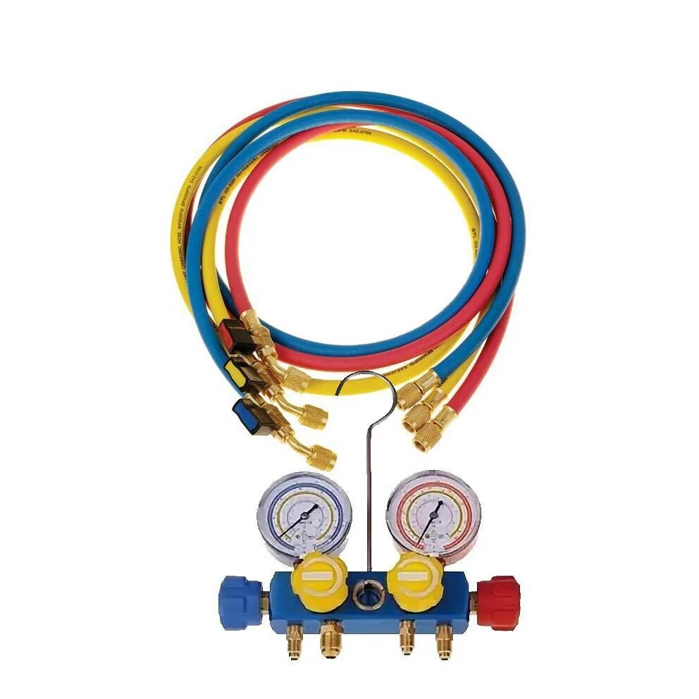 Манометрический коллектор elitech. Манометр для кондиционера. Манометрический коллектор одновентильный r600. Заправочный шланг r600. Манометрический коллектор vmg-2-r22-b.