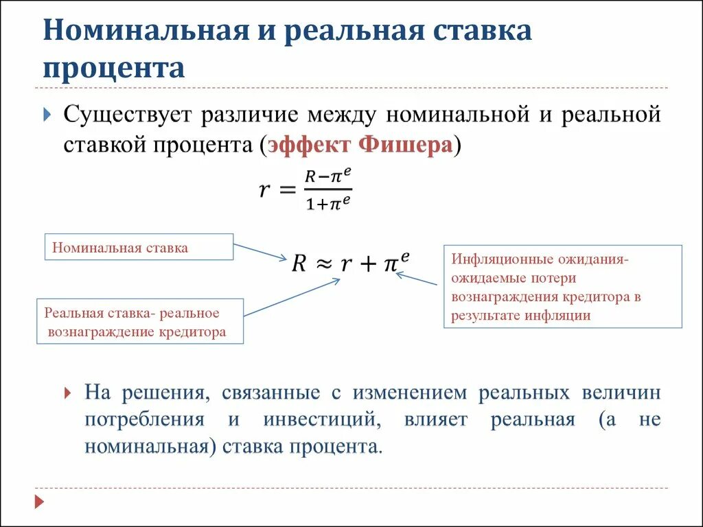 Процентная ставка примеры. Номинальная и реальная ставки процента. Номинальная ставка процента формула. Номинальная и реальная ставка процента формула. Реальные и номинальные процентные ставки.