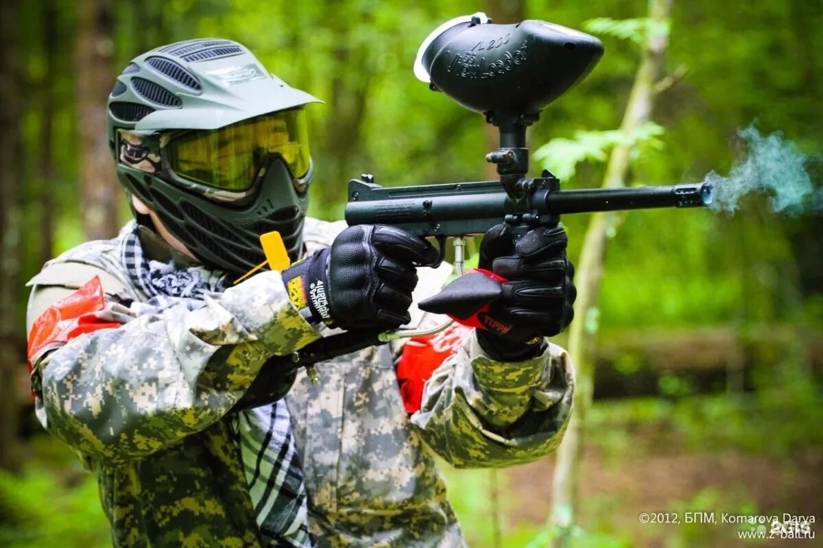 Со скольки лет можно играть в пейнтбол. Со скольки лет можно играть в пейнтбол