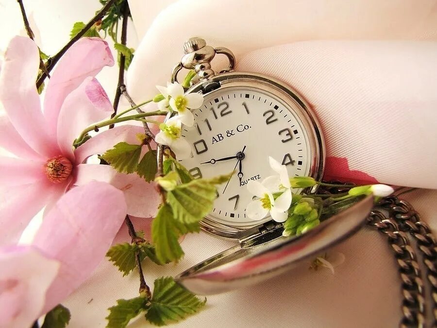 Минута тратить. Доброе утро с часами. Красивые весенние часы. Часы лето цветы. Часы "цветок".